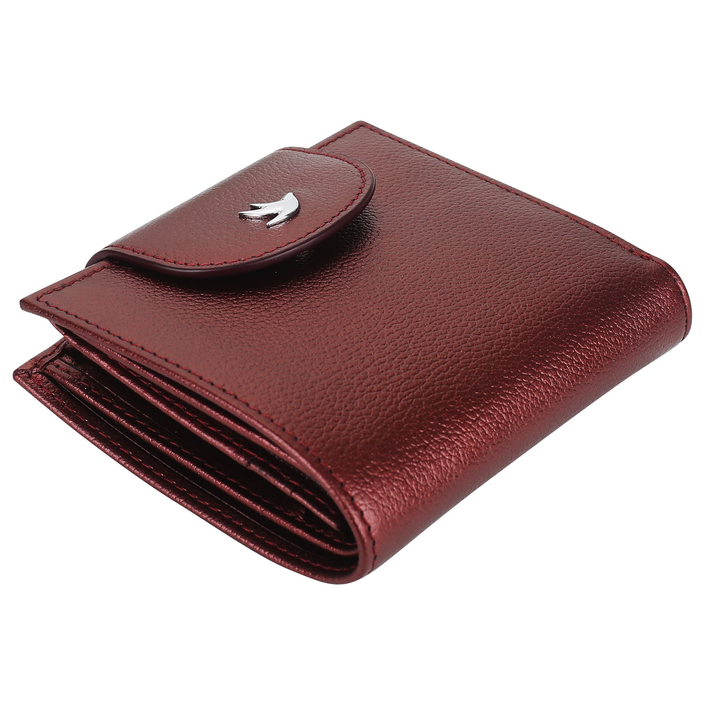 Кошелек из зернистой кожи Aurelli Stella