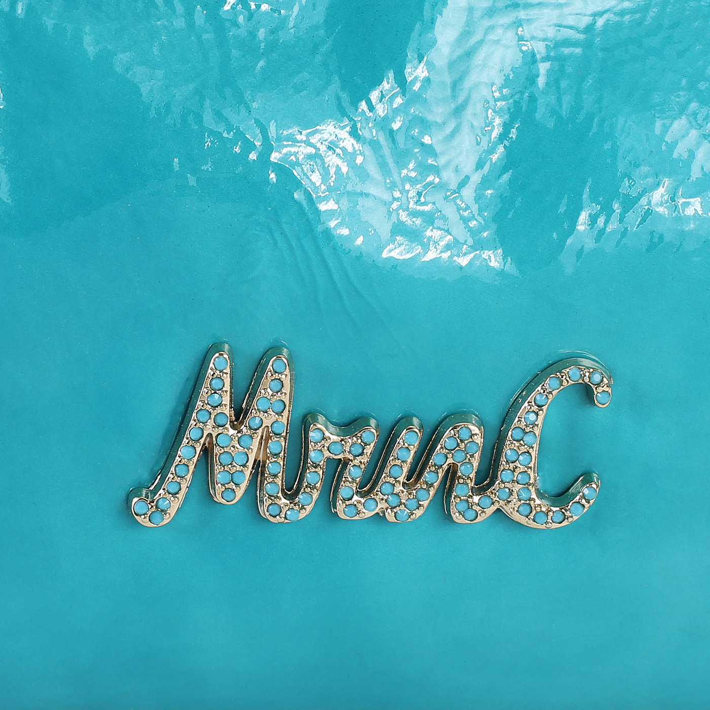 Кожаная сумка с цепочкой Marina Creazioni X1010 STRASS