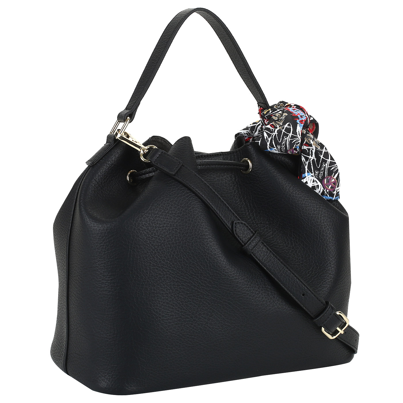 Сумка-хобо Love Moschino Lettering LM