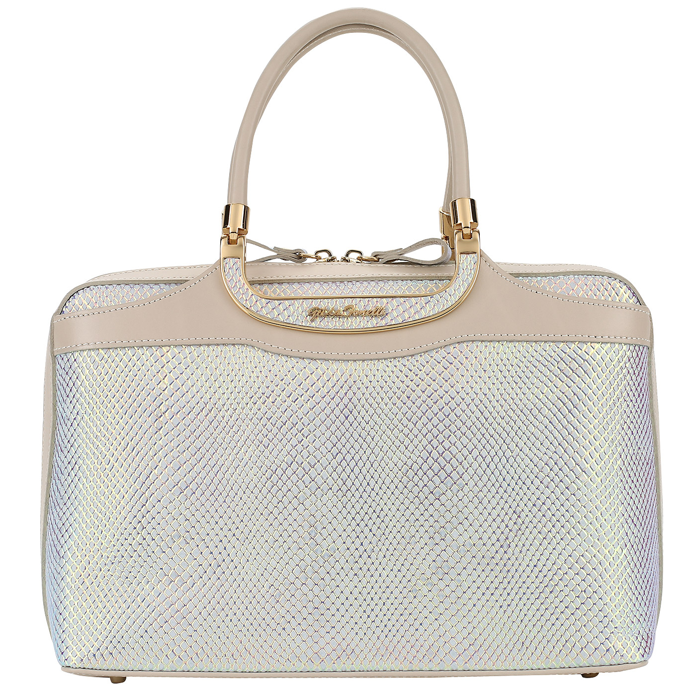 Gilda Tonelli Сумка из натуральной кожи с тиснением