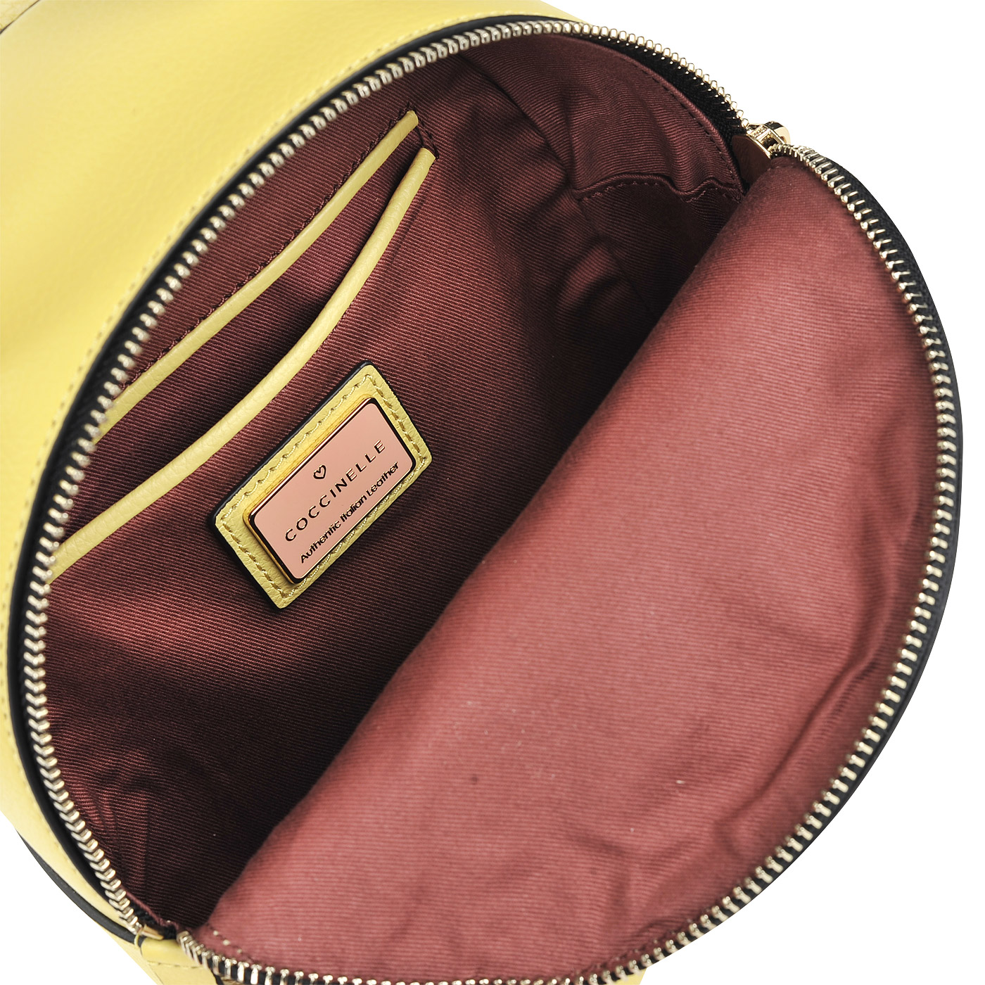 Маленький женский рюкзак из натуральной кожи Coccinelle Clementine soft