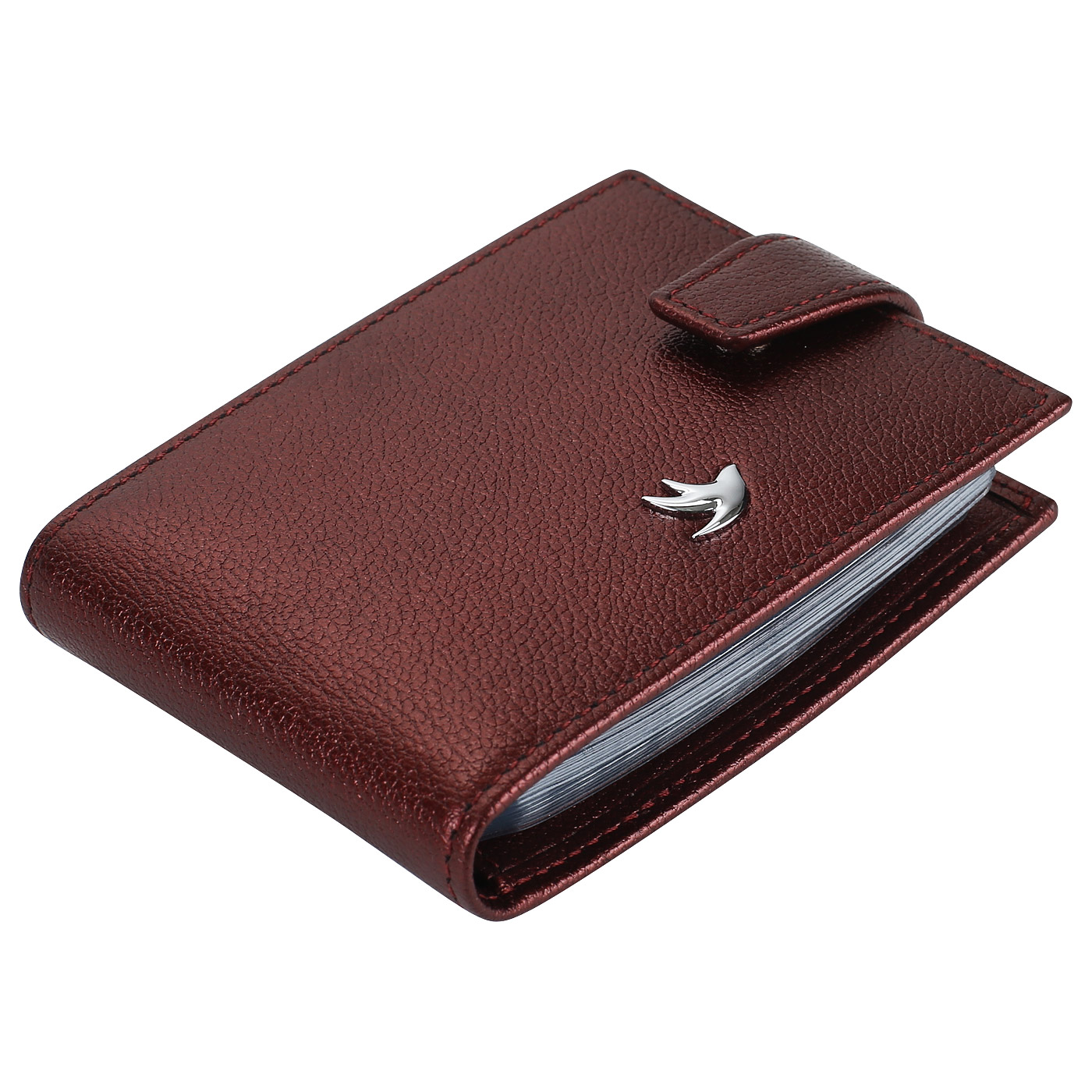 Визитница из кожи Aurelli Stella