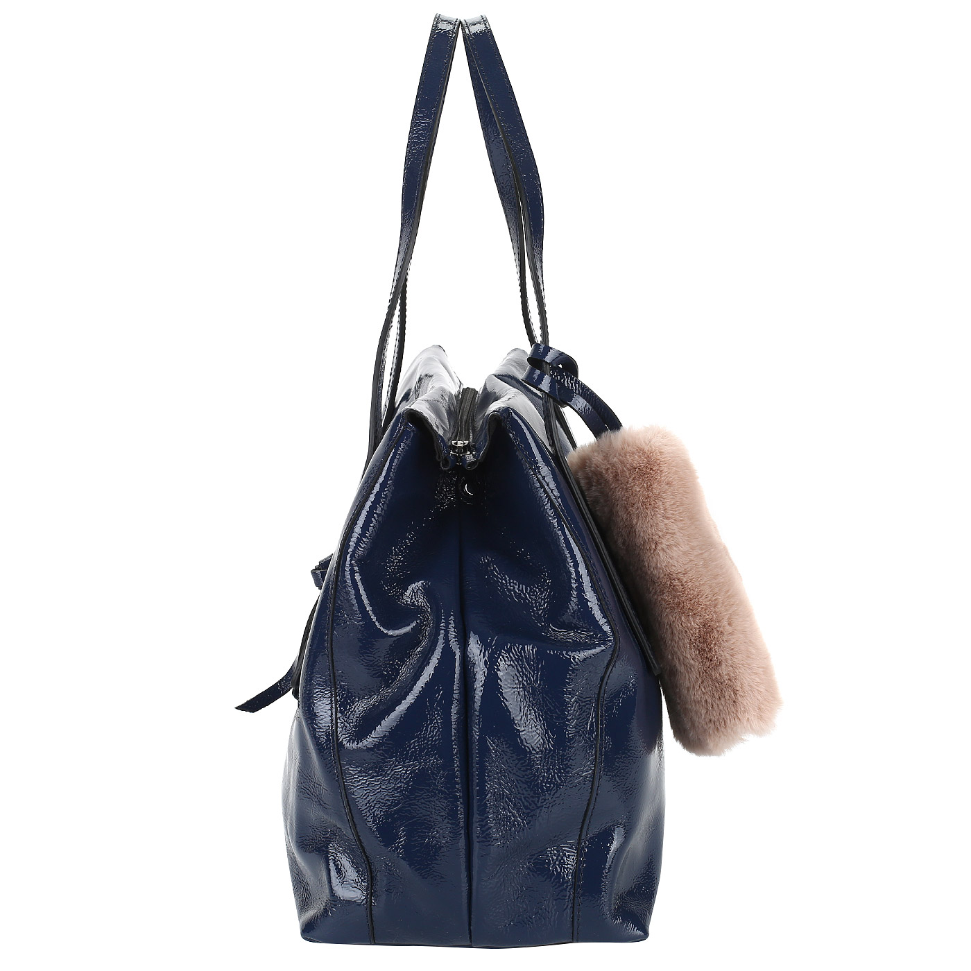 Кожаная сумка с оригинальным брелоком Ripani Zamia