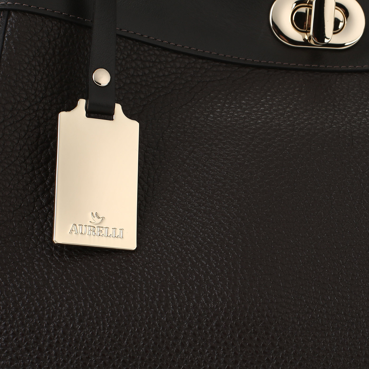 Мягкая комбинированная сумка Aurelli 