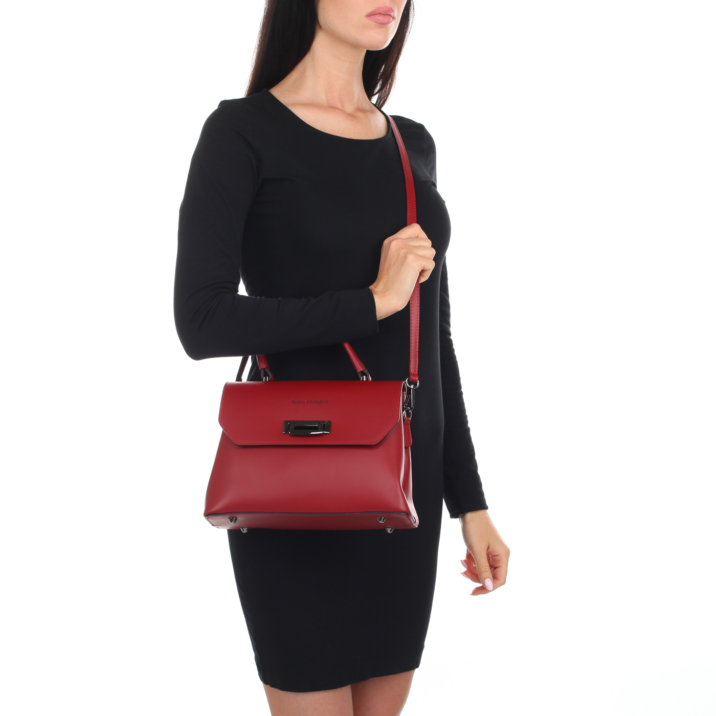 Сумочка с клапаном на замочке Sara Burglar Diva