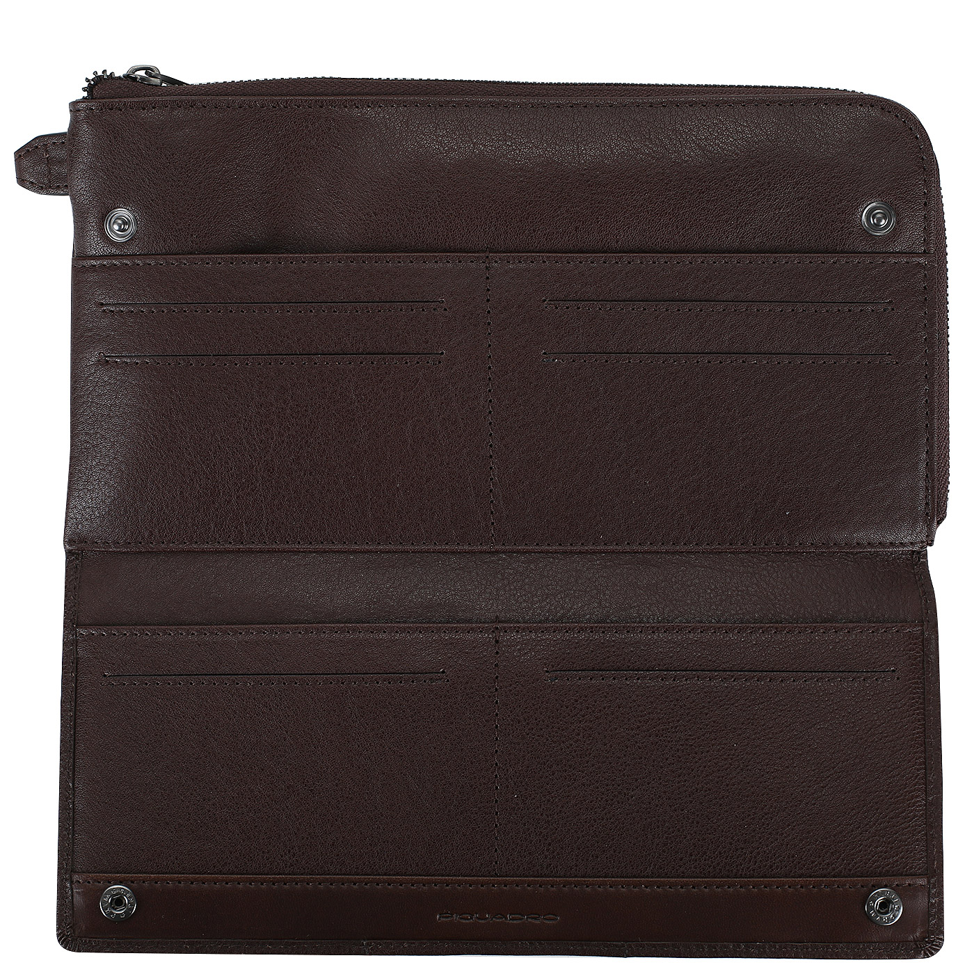 Кожаная сумка-визитка на молнии Piquadro Brief