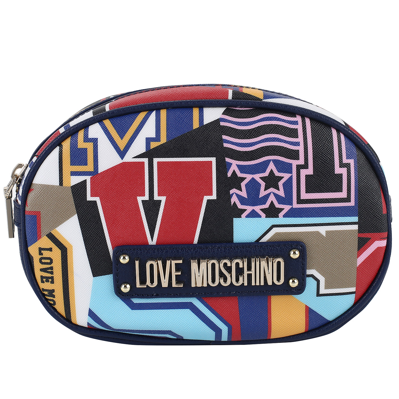 Love Moschino Овальная поясная сумочка