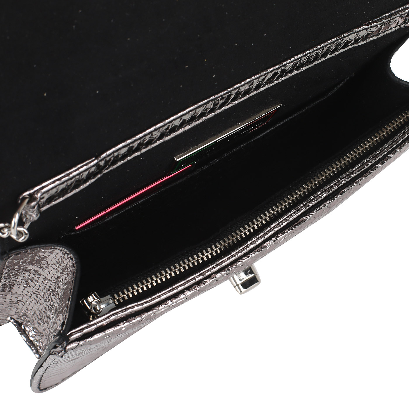 Сумка цвета олова Gilda Tonelli Mombasa