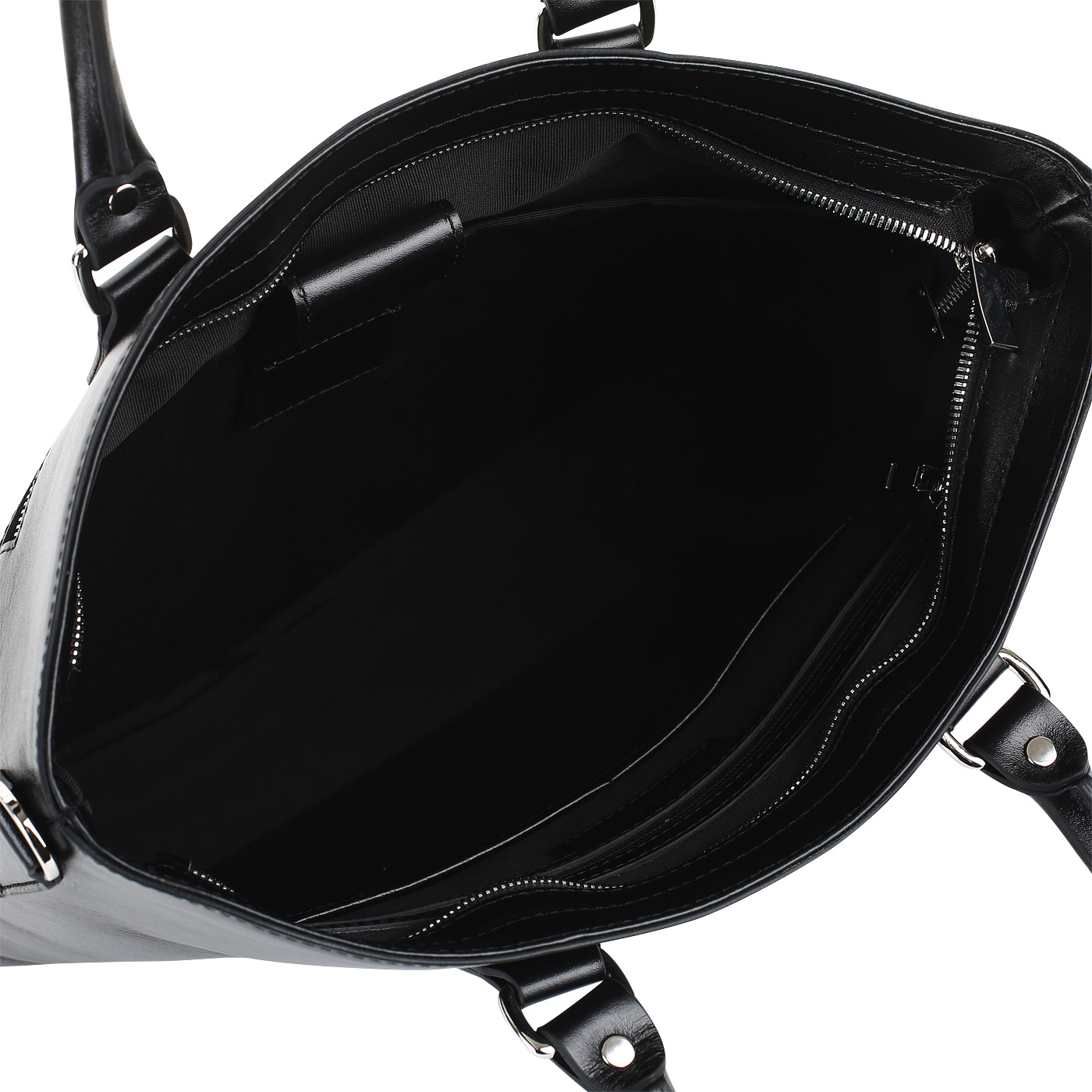 Деловая сумка из гладкой кожи Stevens 