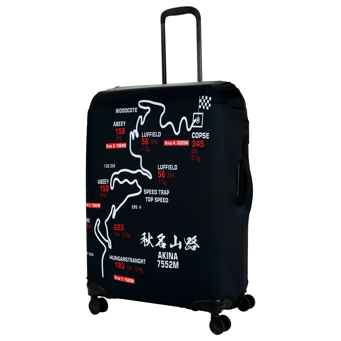 Eberhart Чехол для чемодана черного цвета