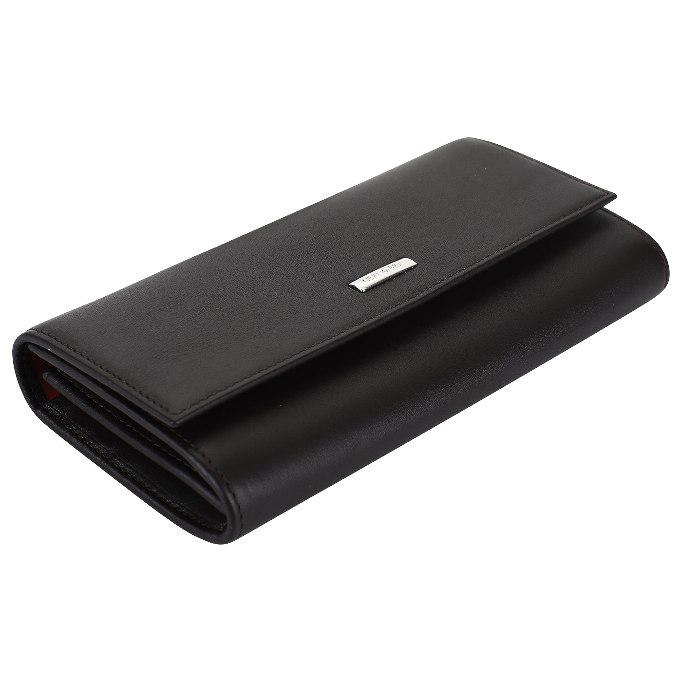 Портмоне из гладкой кожи Neri Karra 