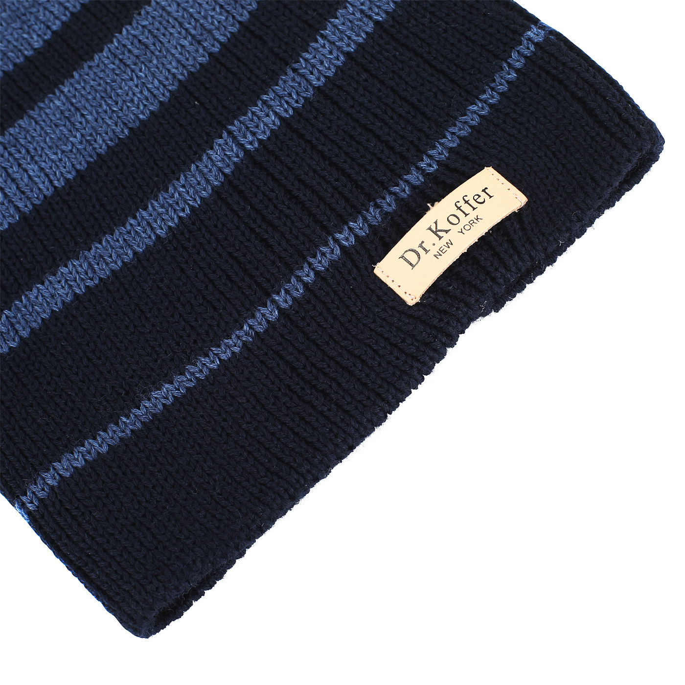 Полосатая шапка Dr. Koffer 