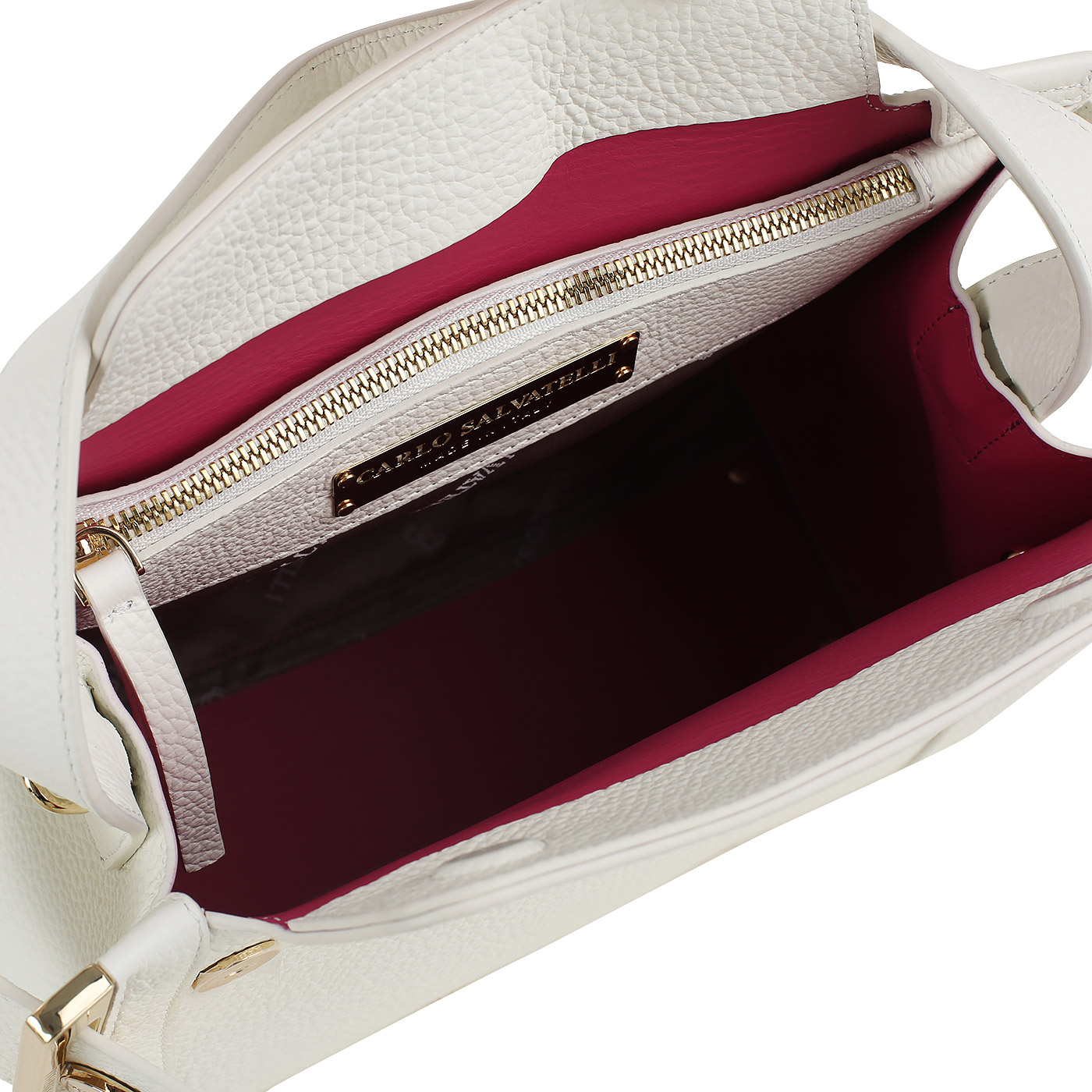 Кожаная сумка Carlo Salvatelli Elvira gemma