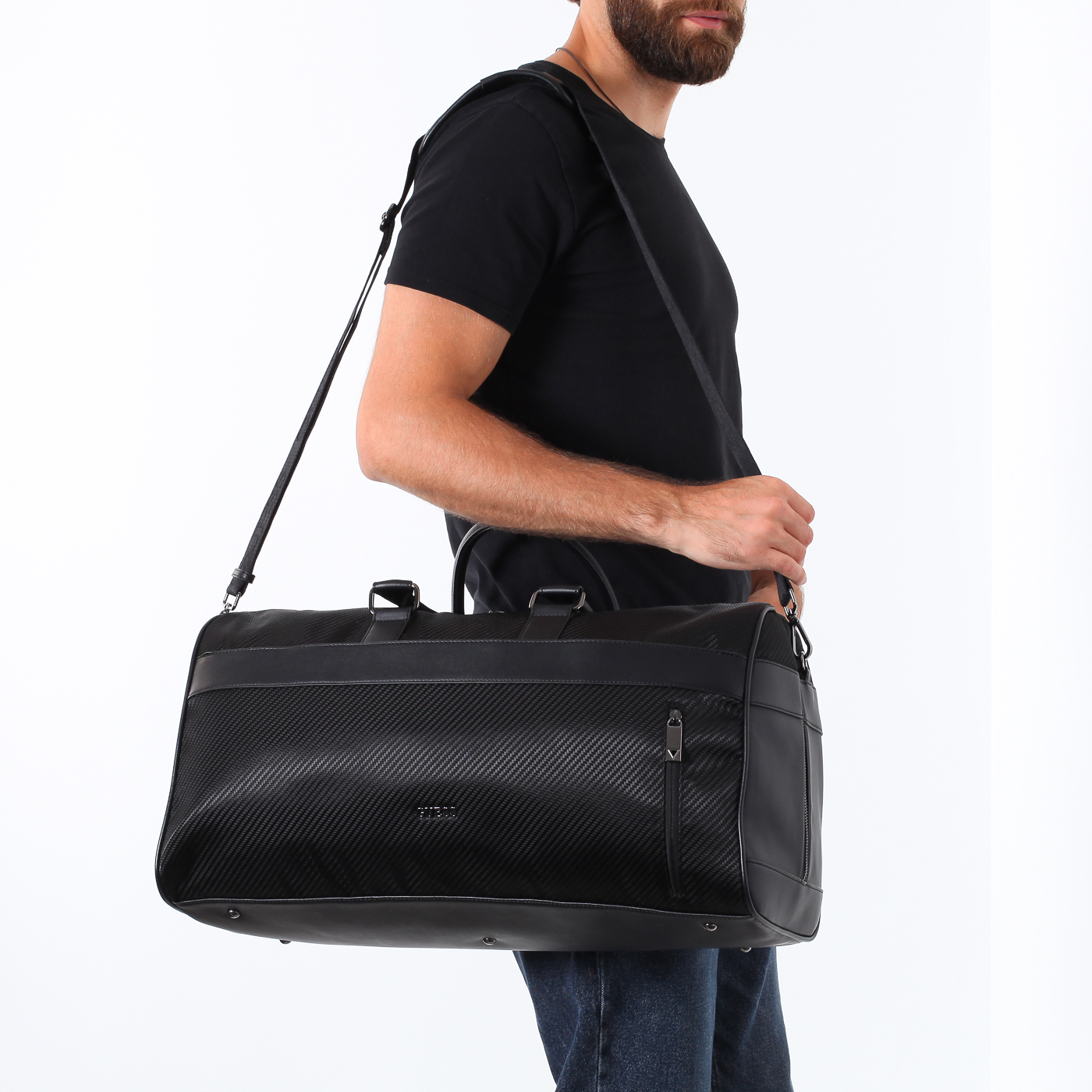 Дорожная сумка на двойной молнии Guess Global Functional