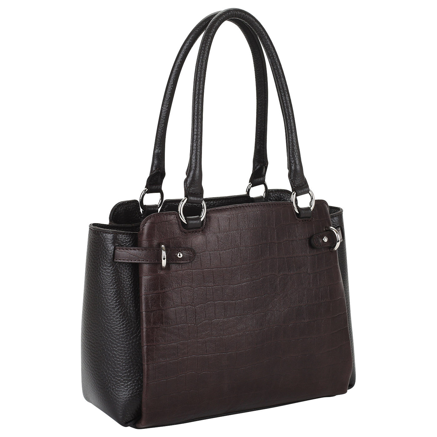 Сумка с отделкой под крокодиловую кожу Chatte 