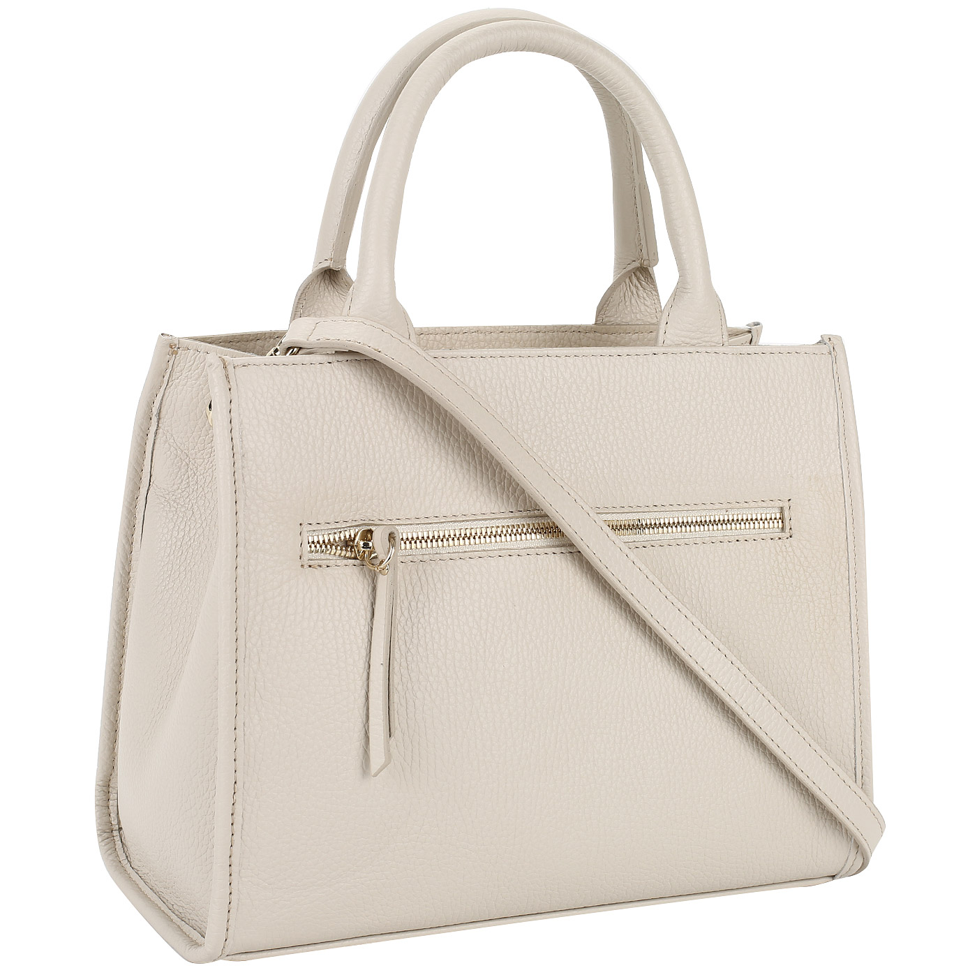 Кожаная сумка с двумя отделами Marina Creazioni 