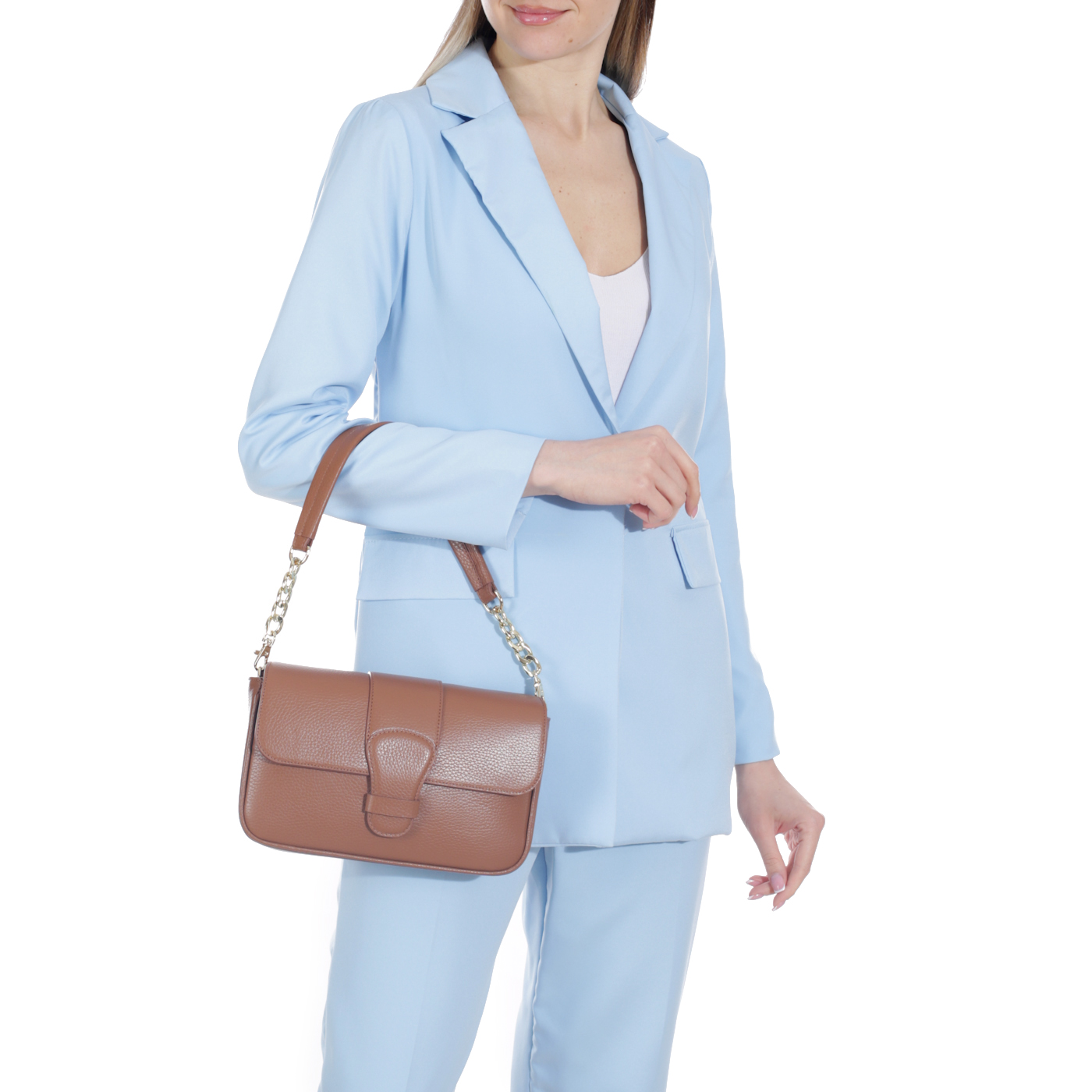 Кожаная сумка Aurelli Soft