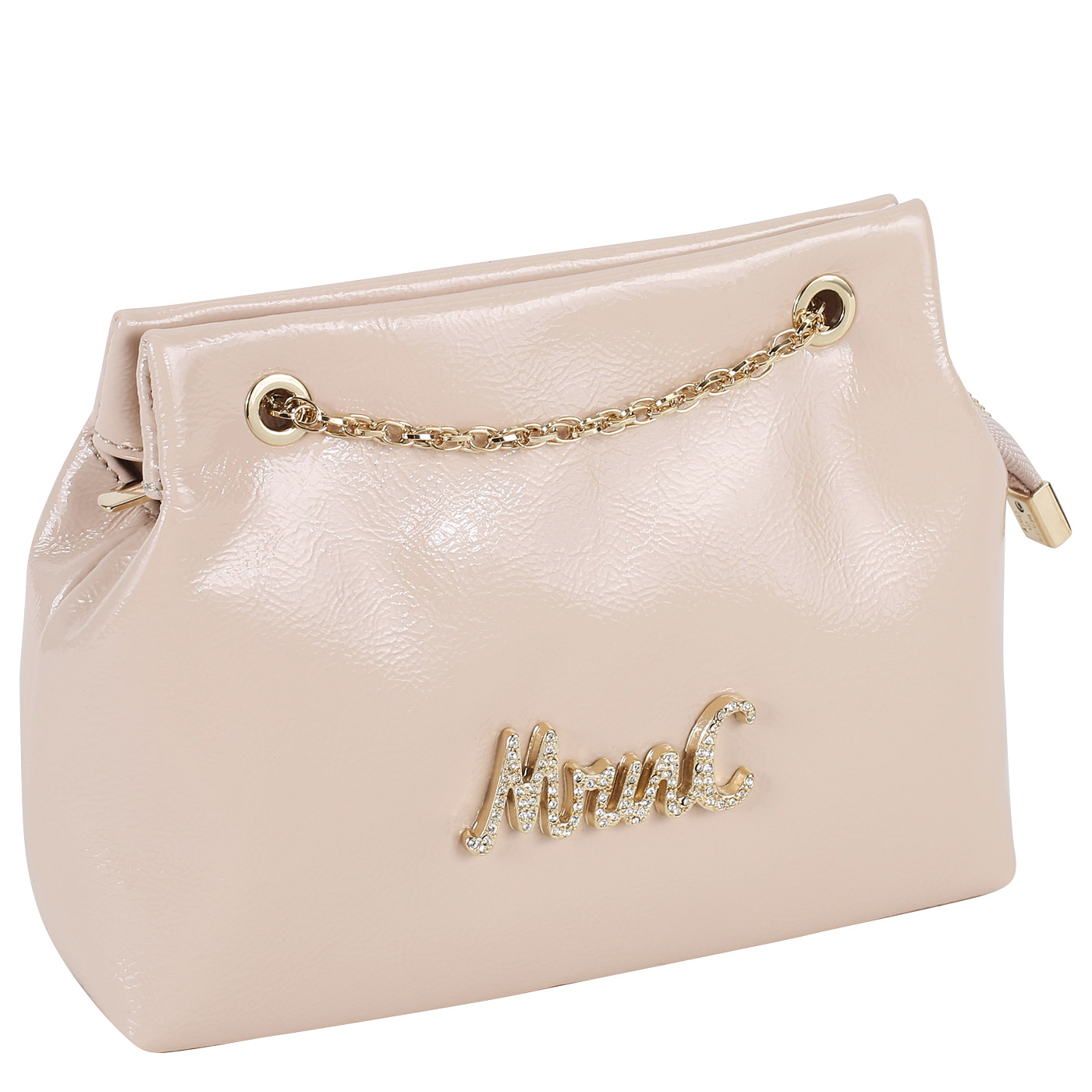 Кожаная сумка с цепочкой Marina Creazioni X1010 STRASS