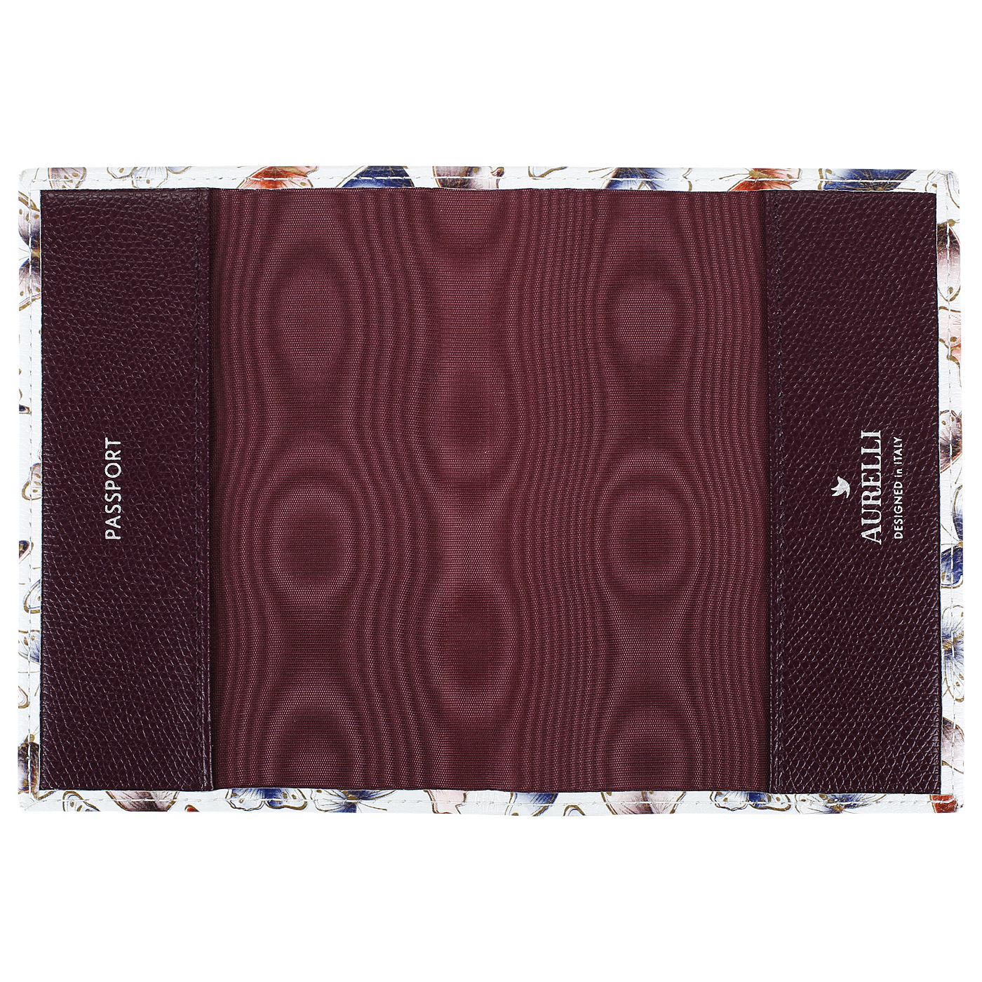 Обложка для паспорта из кожи Aurelli Alma fantasia
