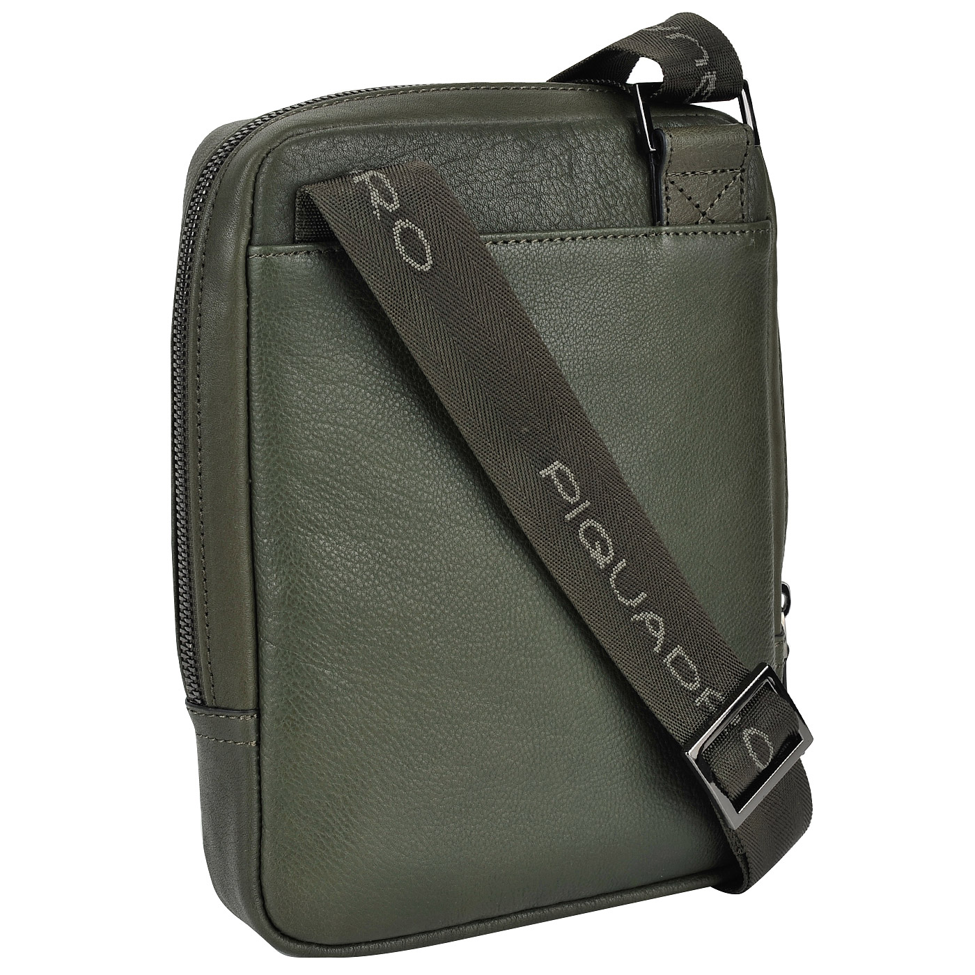 Кожаная сумка через плечо Piquadro Black square