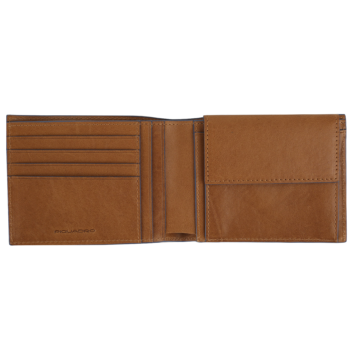 Складное портмоне из гладкой кожи Piquadro B2S