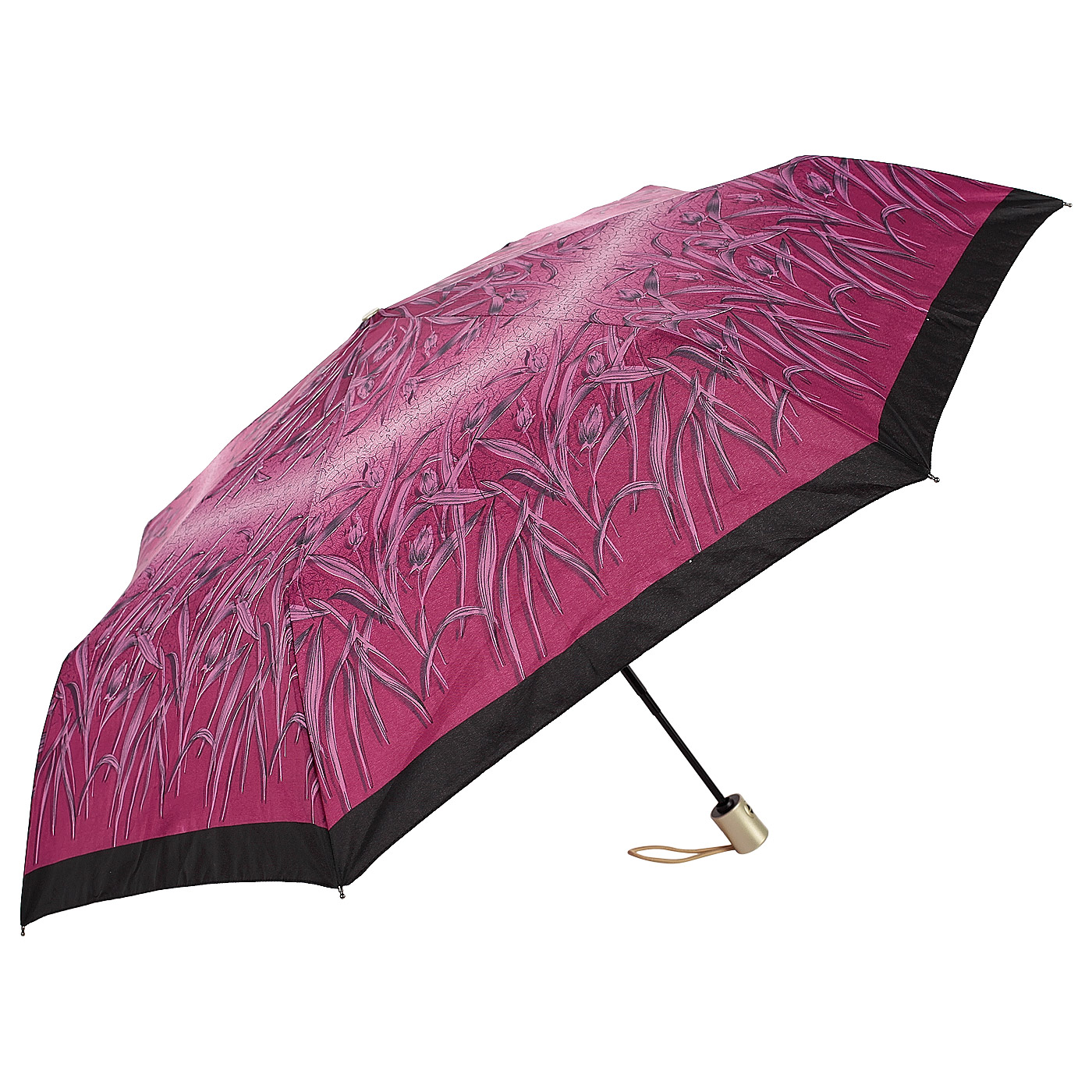 Raindrops Автоматический зонт с темной окантовкой