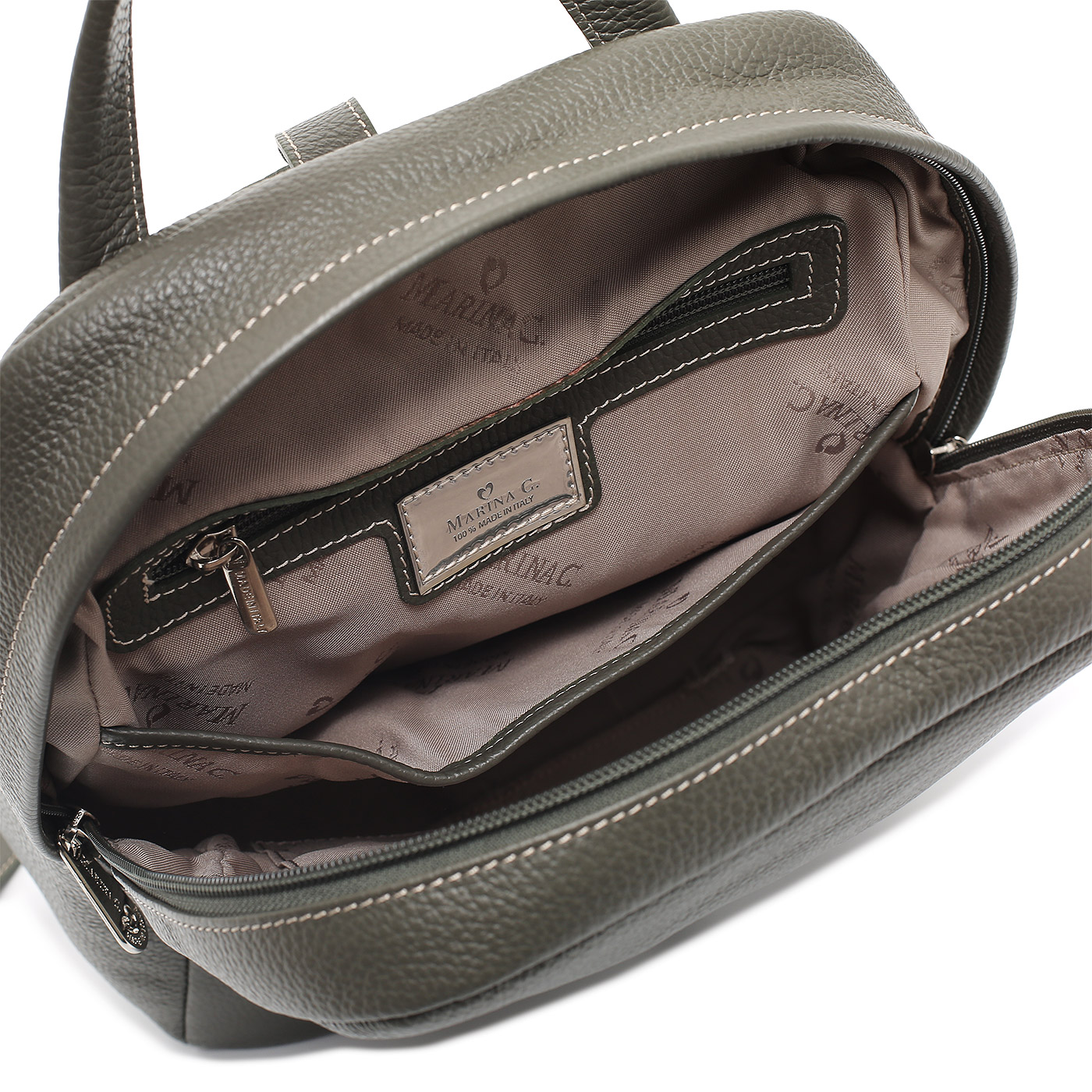 Кожаный рюкзак Marina Creazioni 