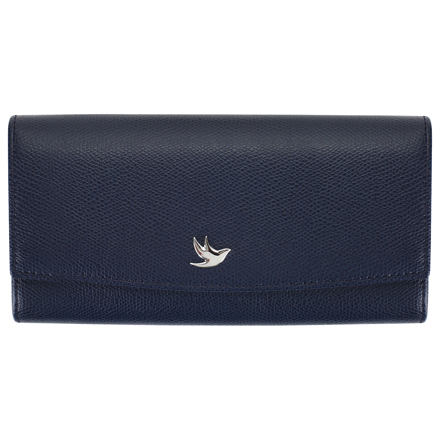 Aurelli Синее кожаное портмоне