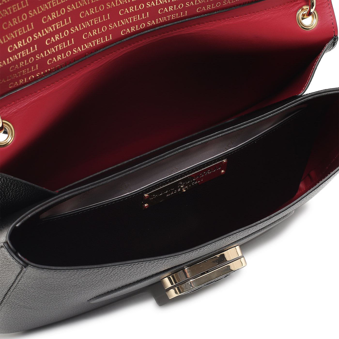 Кожаная сумка Carlo Salvatelli Madeleine gemma