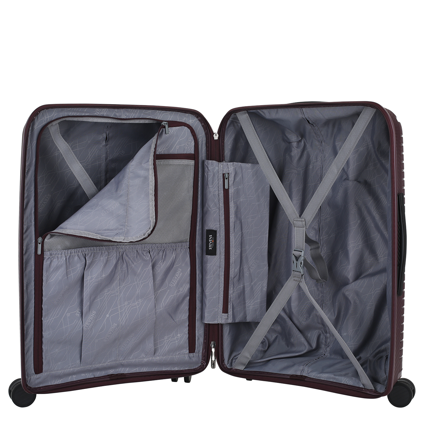 Чемодан средний M из полипропилена Stevens Morocco