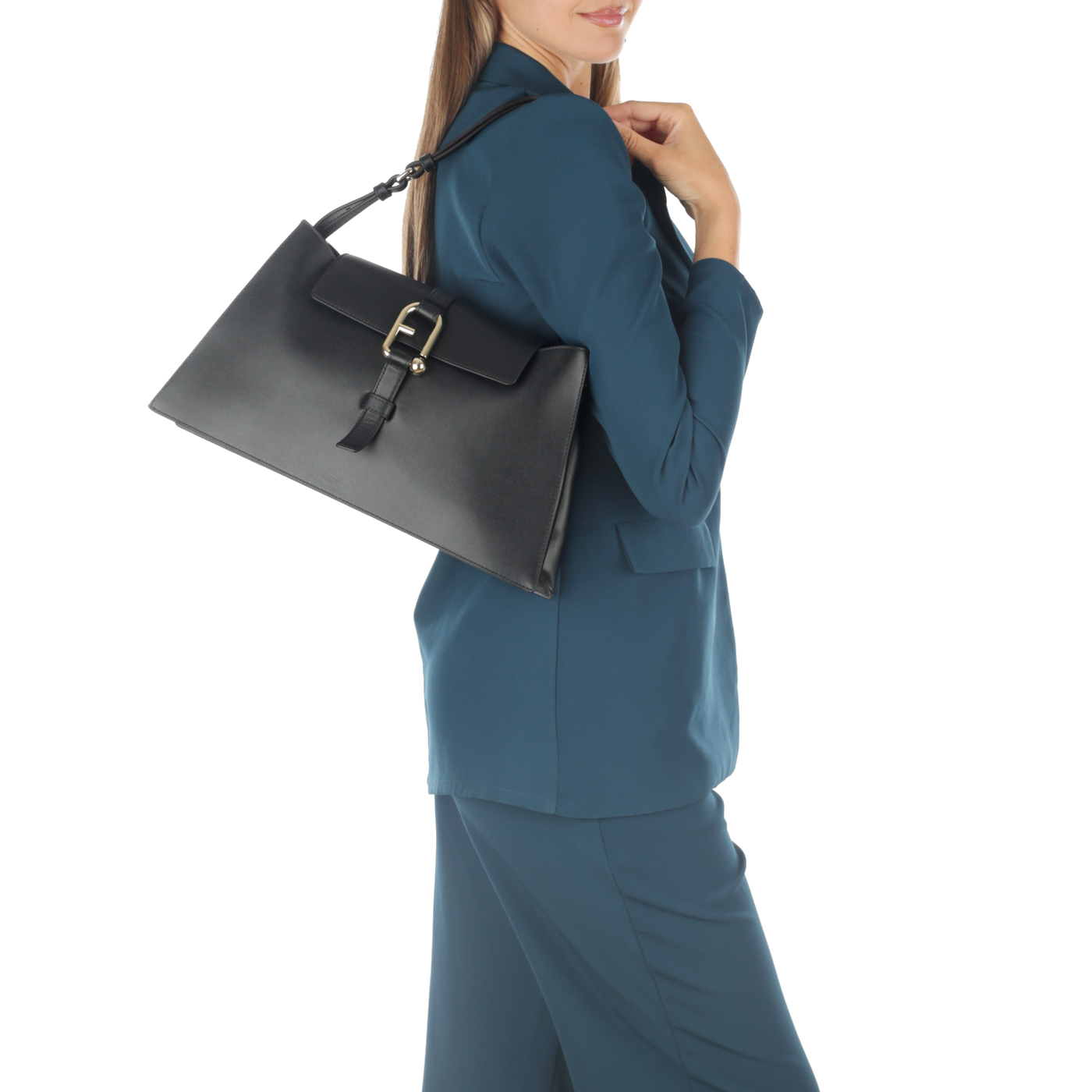 Кожаная сумка Furla Nuvola