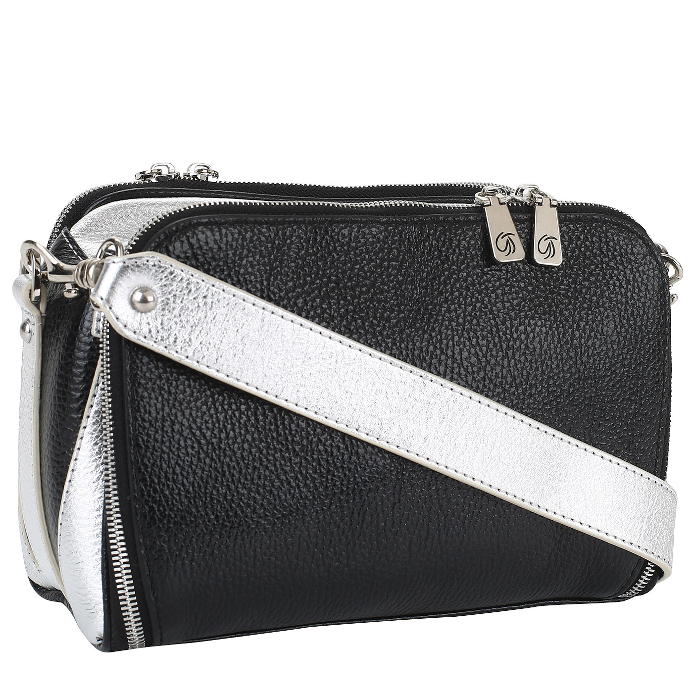 Сумка с тремя отделениями Gilda Tonelli Niag Lux Lam