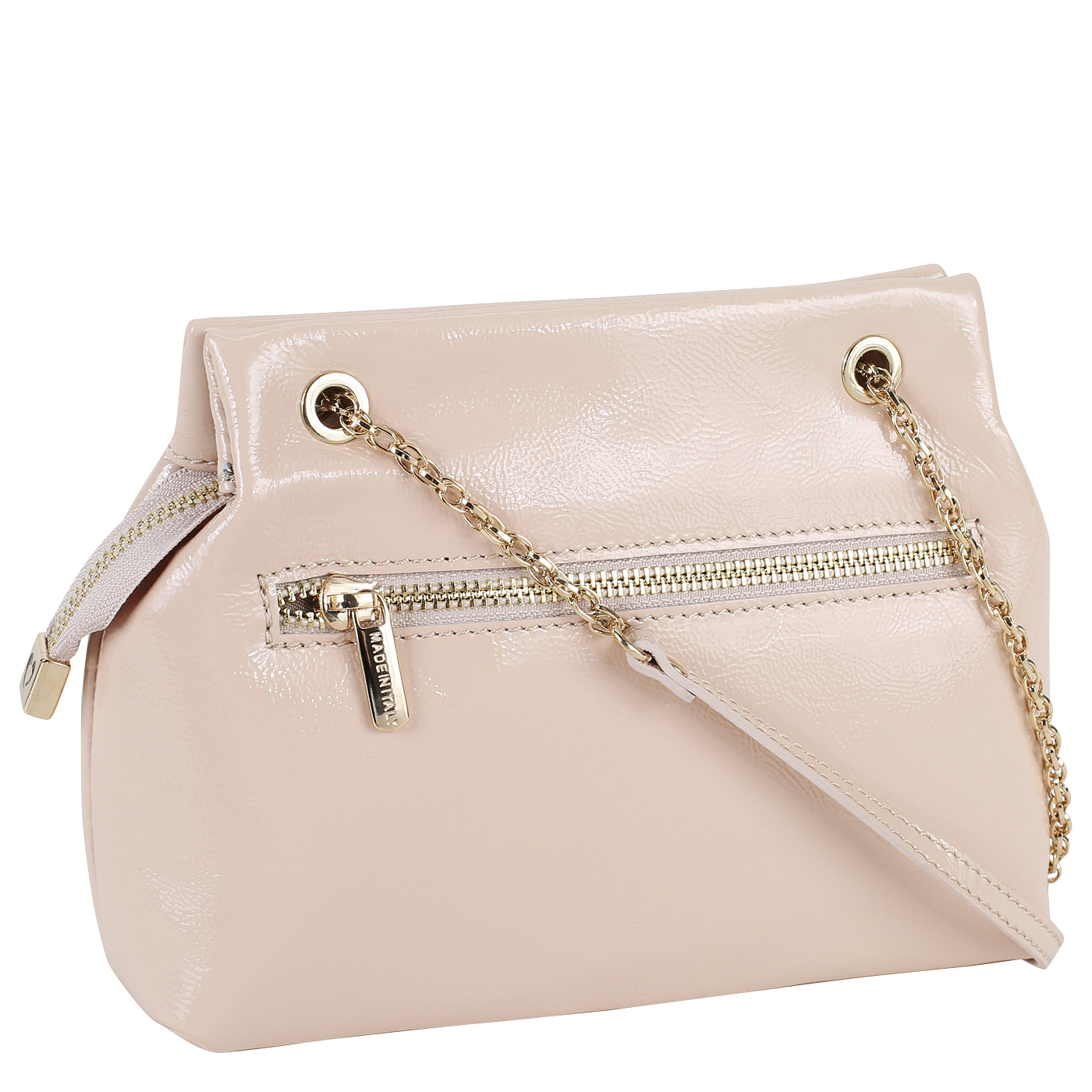 Кожаная сумка с цепочкой Marina Creazioni X1010 STRASS