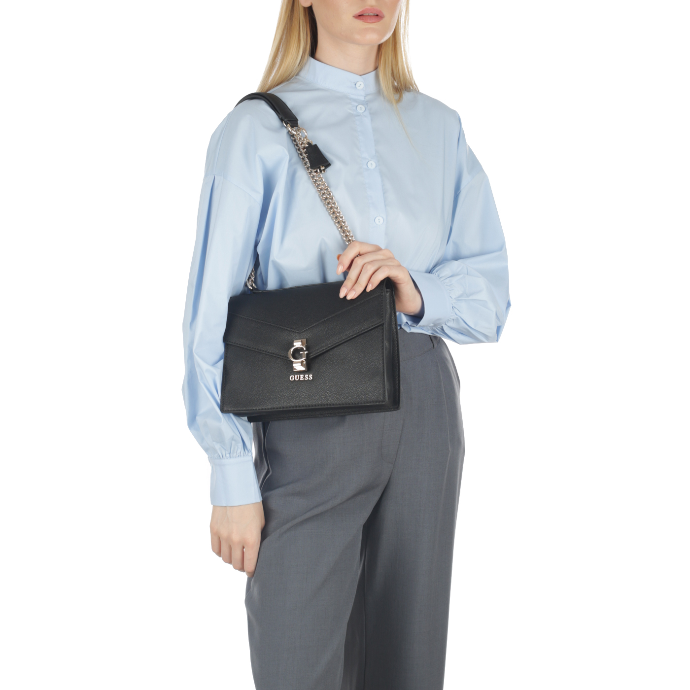 Сумка с ручками-цепочками Guess Jorah