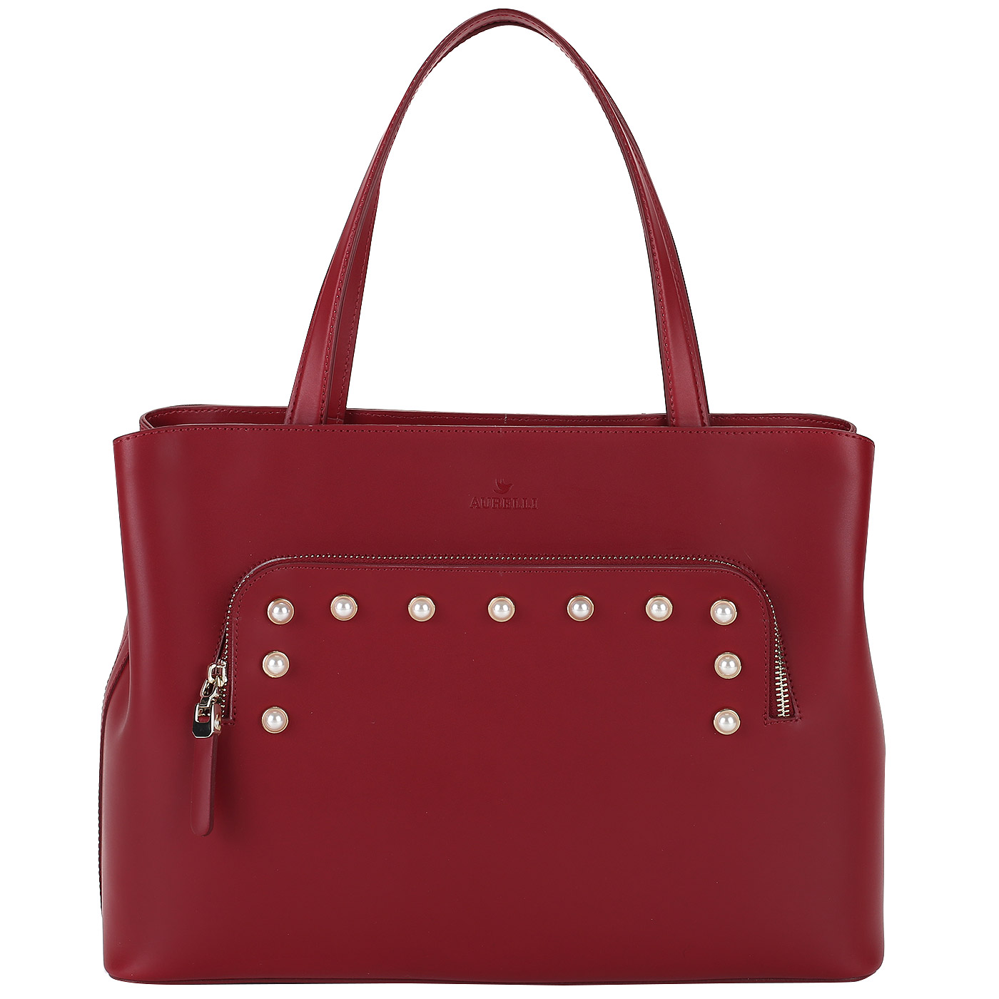 Aurelli Женская сумка из красной кожи