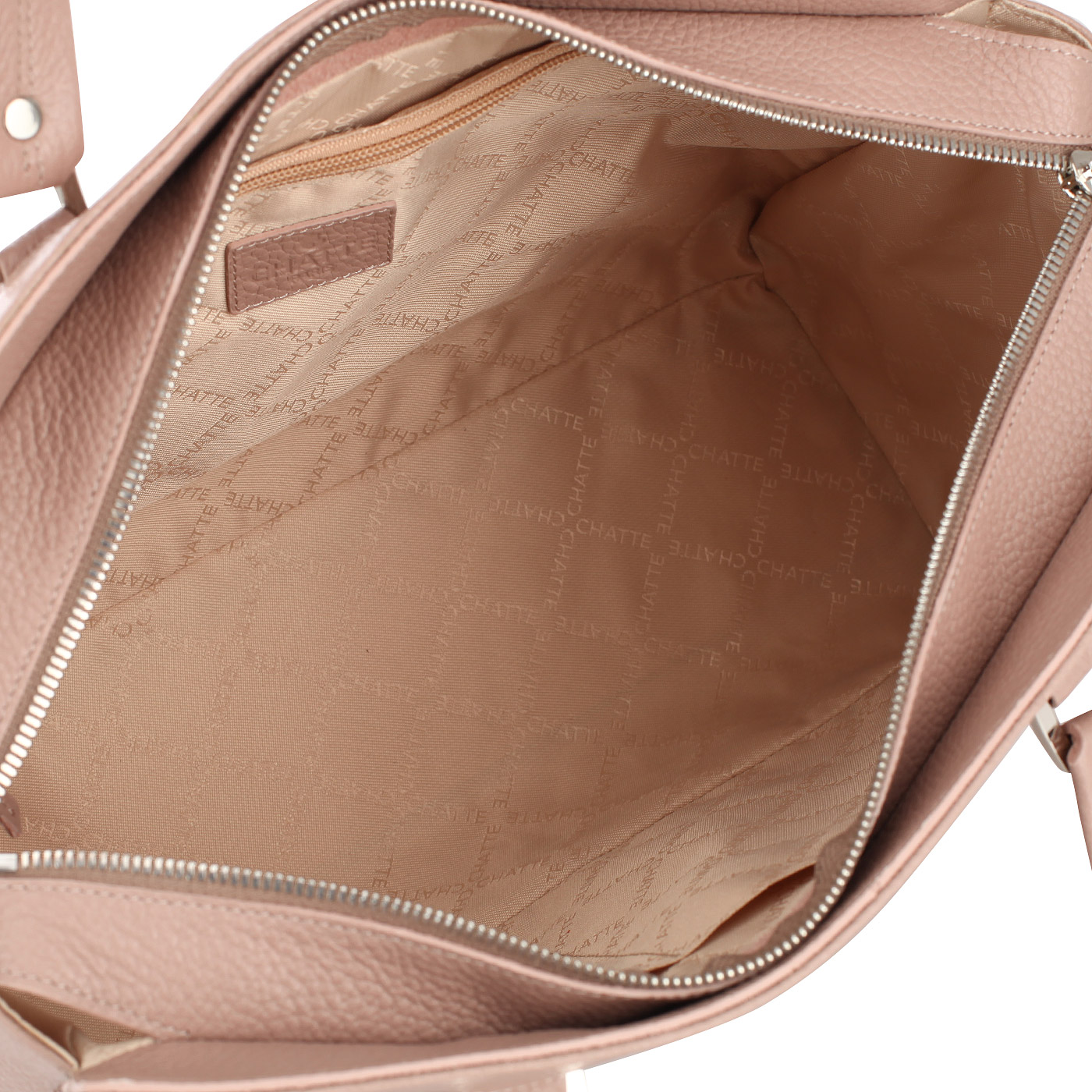 Классическая кожаная сумка Chatte 