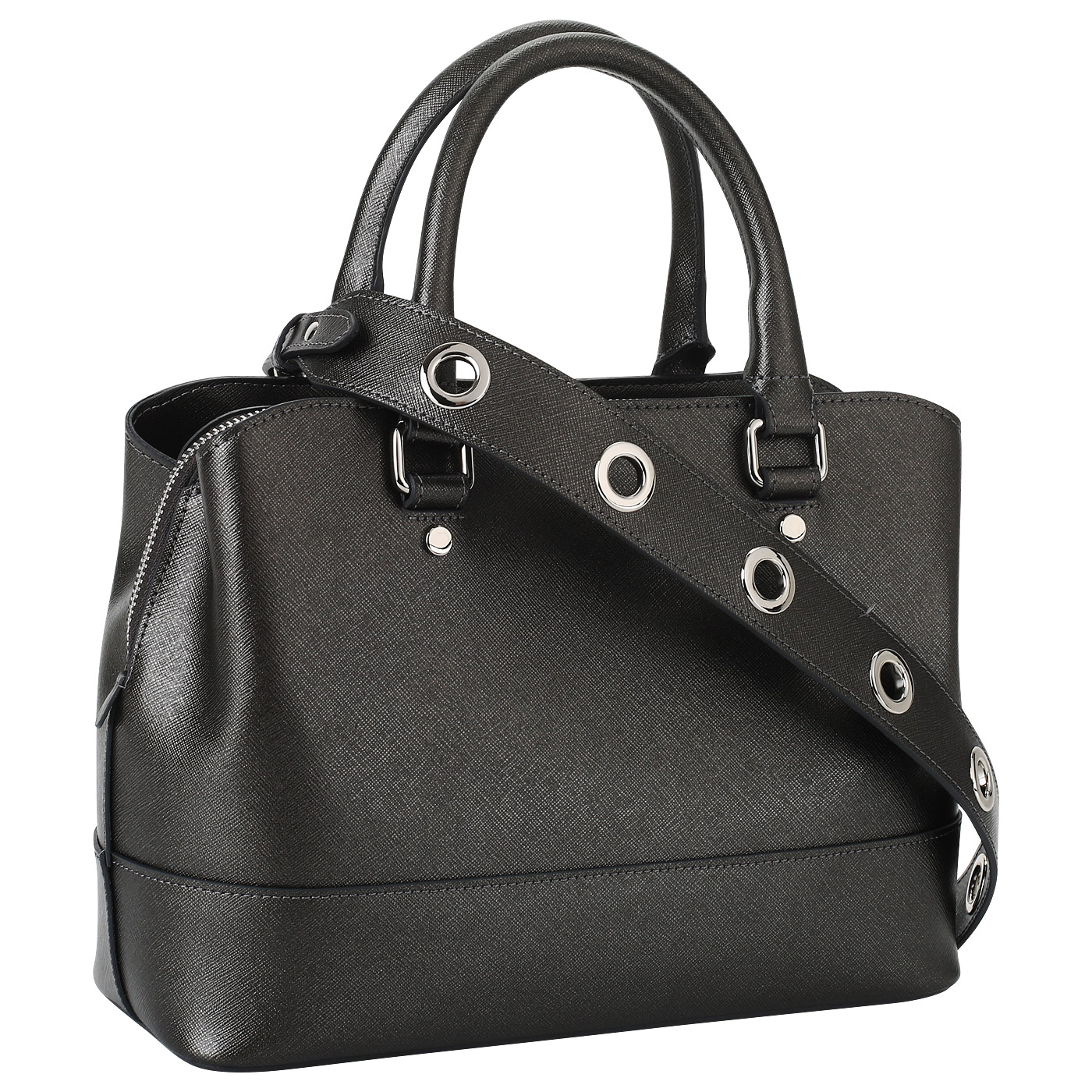 Сумка с тремя отделениями Aurelli Saffiano