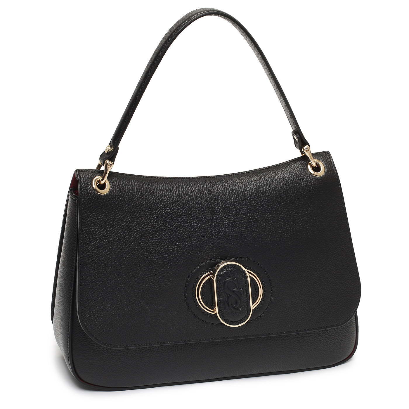 Кожаная сумка Carlo Salvatelli Madeleine gemma