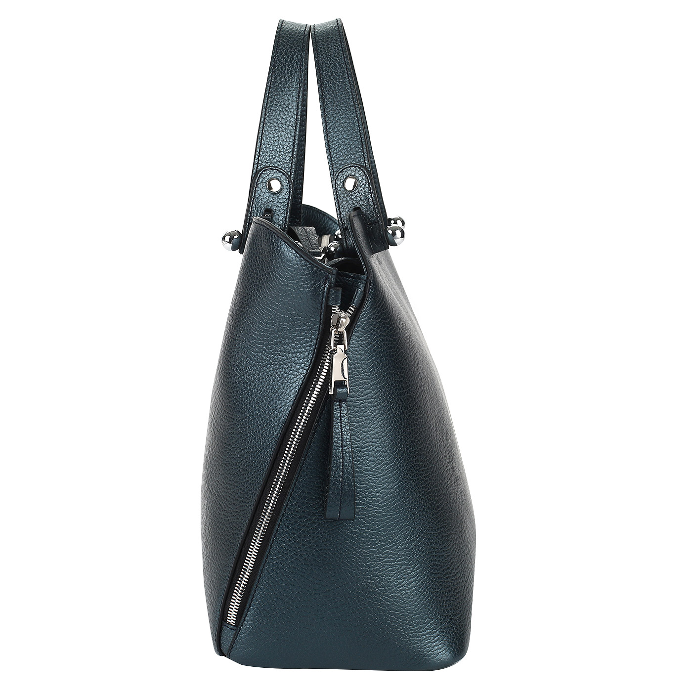 Вместительная кожаная сумка Chatte 