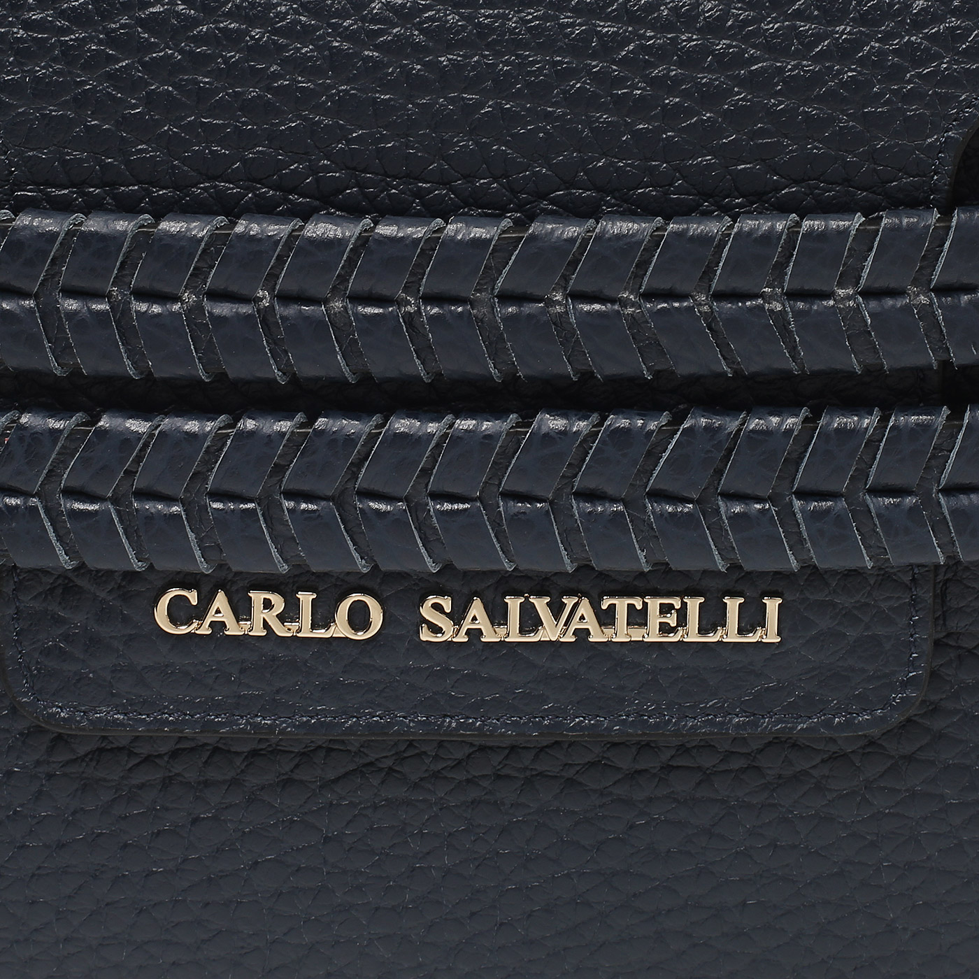 Кожаная сумка Carlo Salvatelli Charlotte cervino