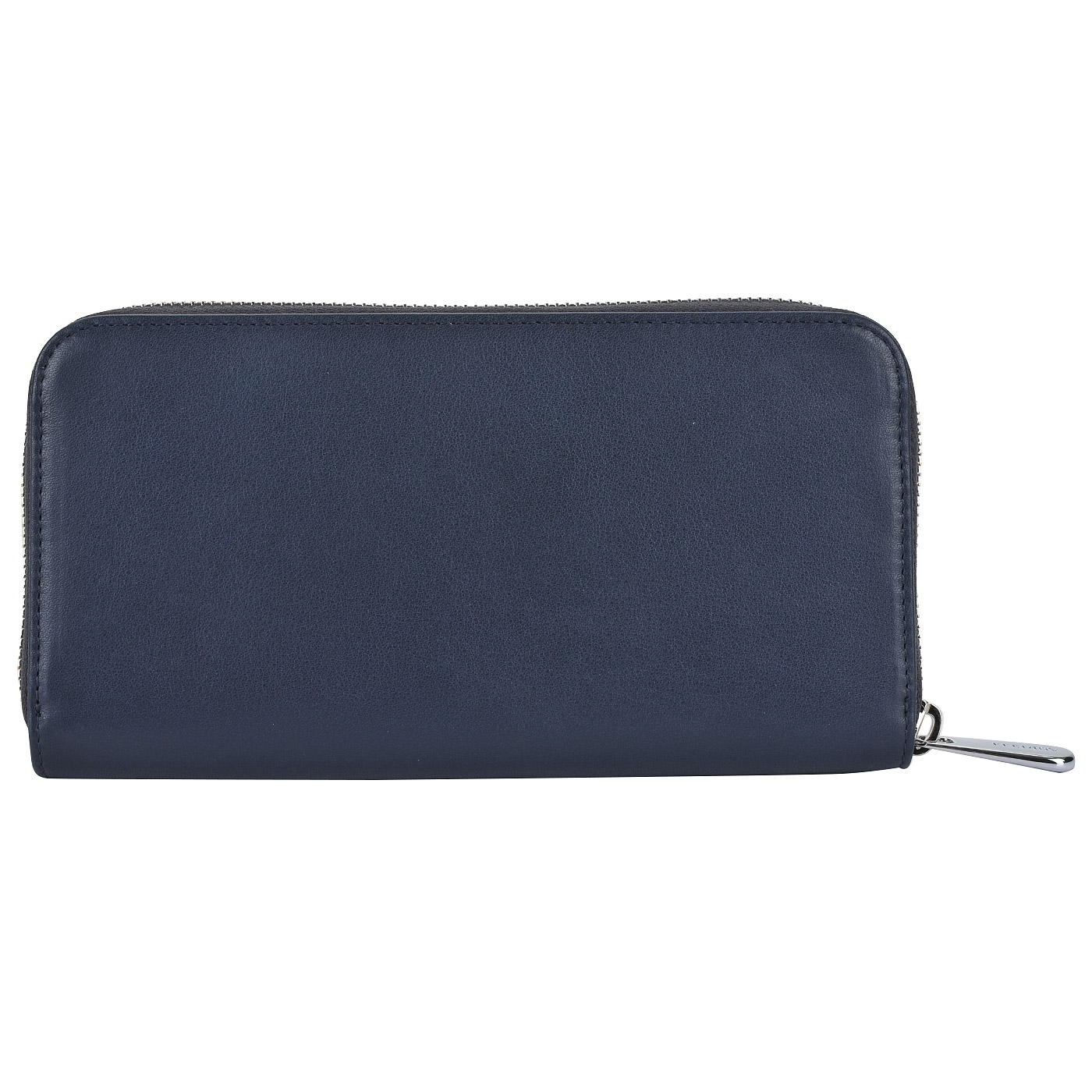 Кожаное портмоне на молнии Aurelli Luna fiore