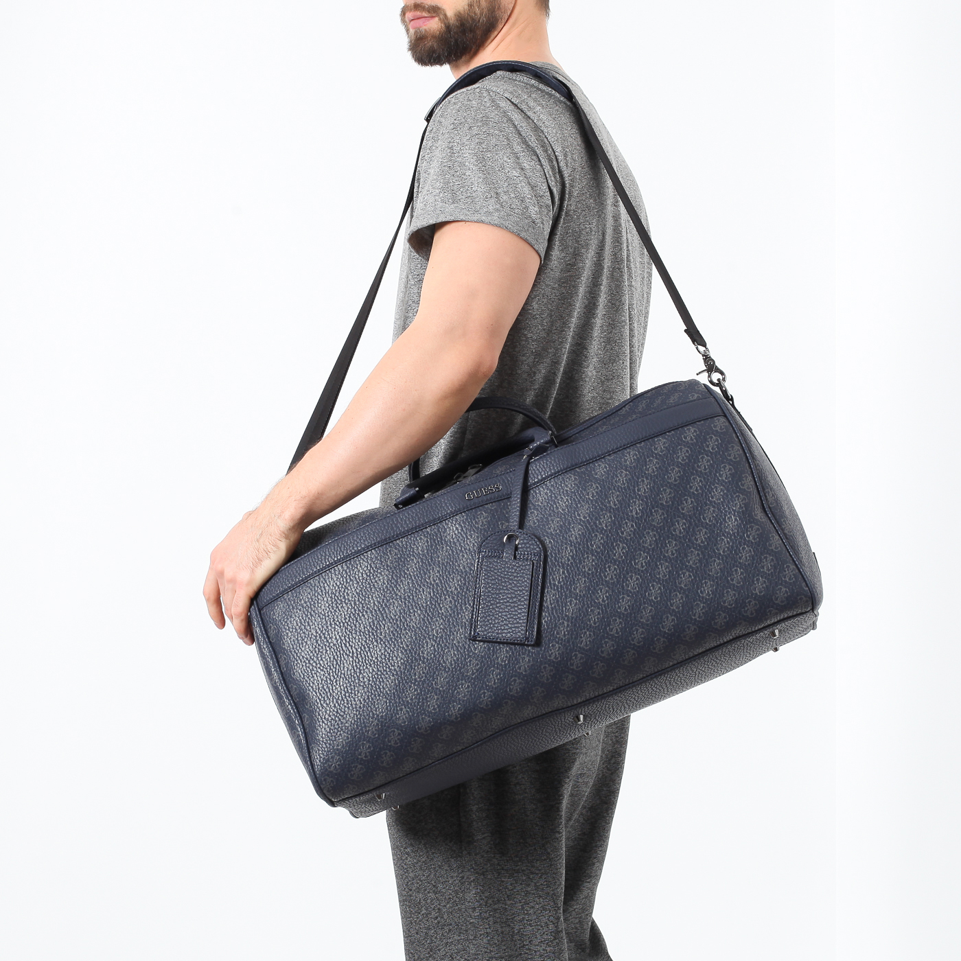 Дорожная сумка с логотипом бренда Guess City Logo