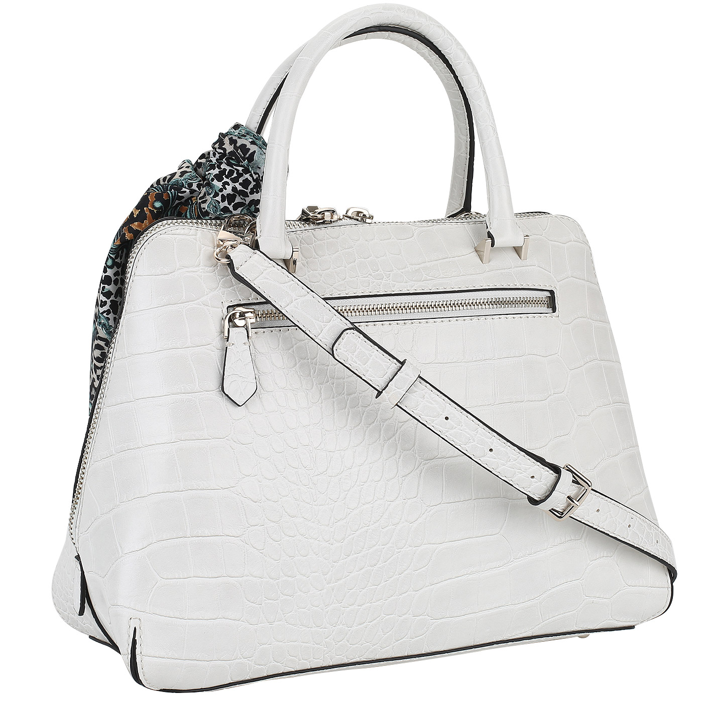 Сумка с отделкой под крокодила Guess Anne Marie
