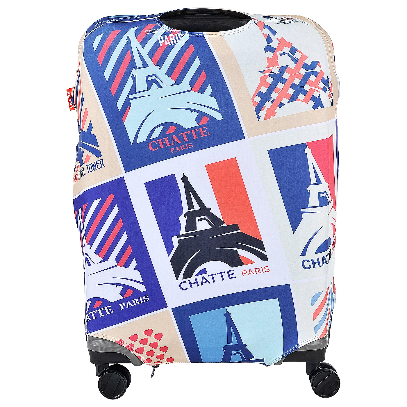 Чехол для багажа Chatte Eiffel Tower