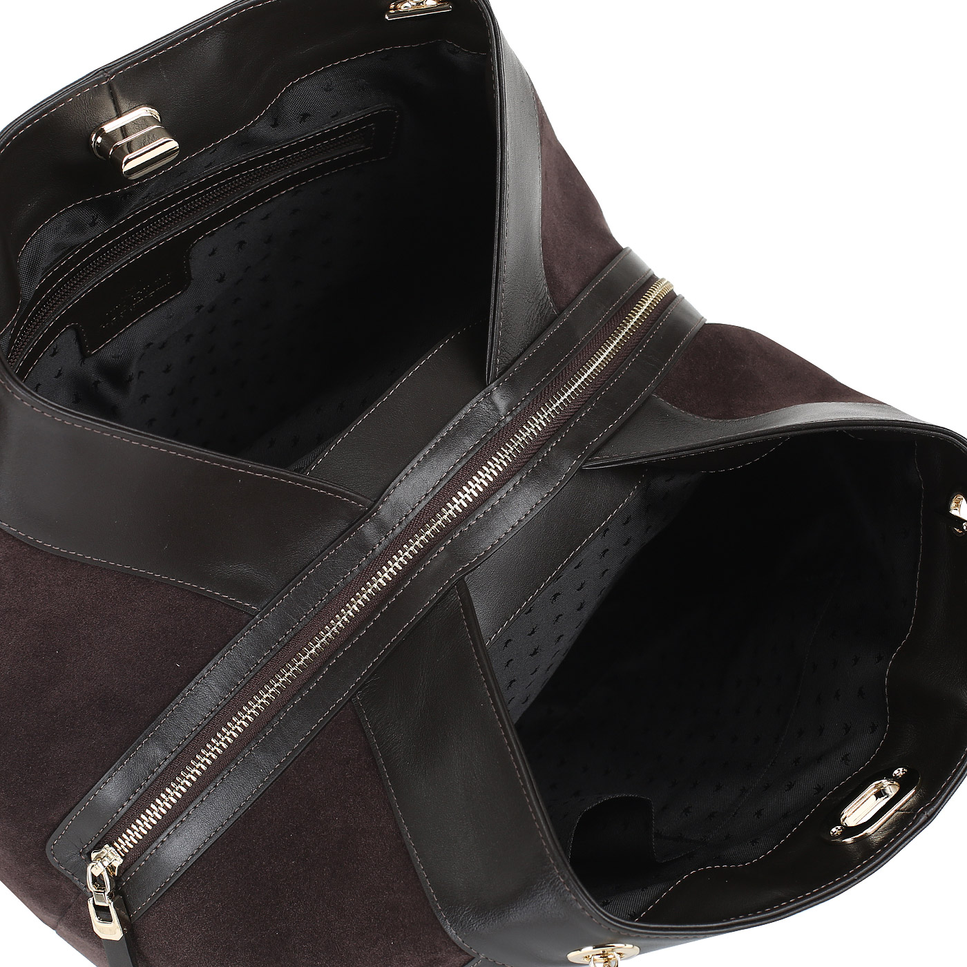 Мягкая комбинированная сумка Aurelli 