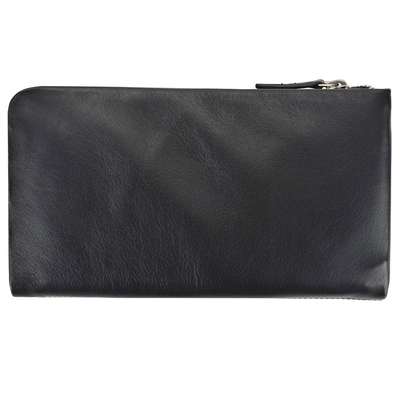 Мужское портмоне из мягкой черной кожи на молнии Cerruti 1881 Cerrutis