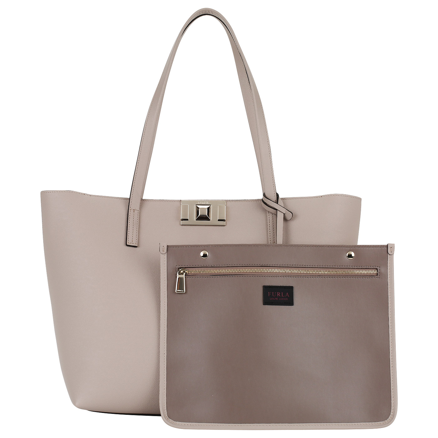 Классическая сумка на магнитной кнопке Furla Mimi