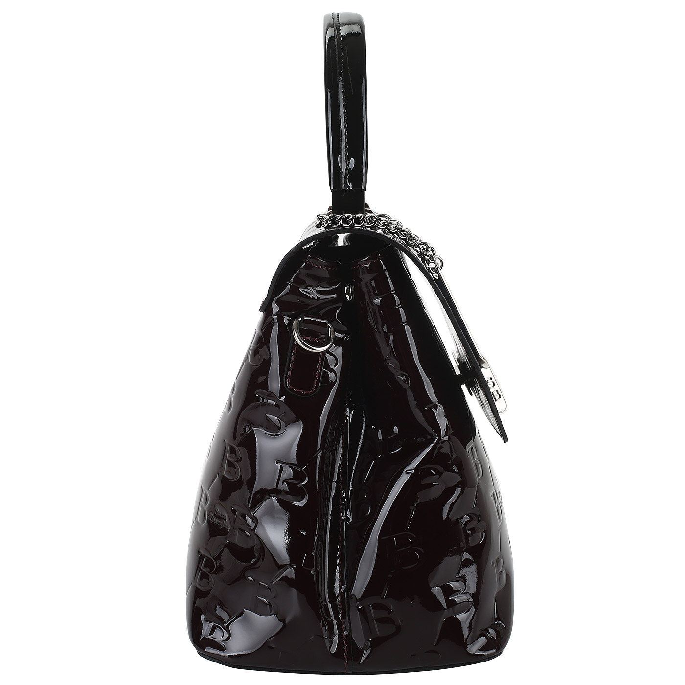 Лакированная сумка-сэтчел Sara Burglar Diva