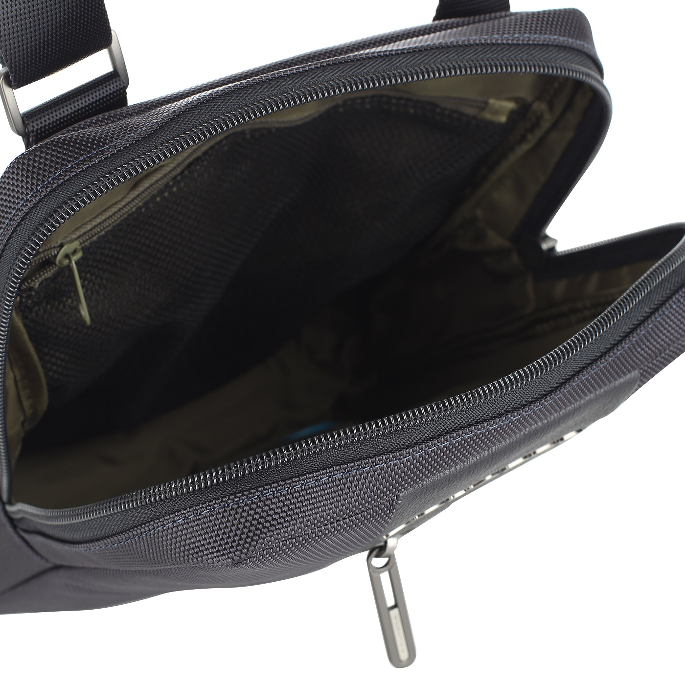 Мужская комбинированная сумка-планшет через плечо Piquadro Brief