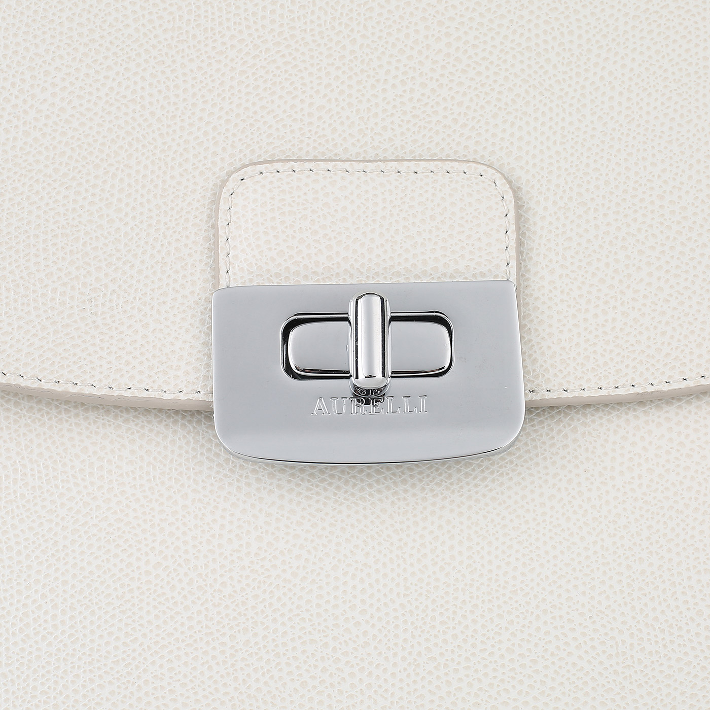 Женская сумка из белой кожи Aurelli Alma